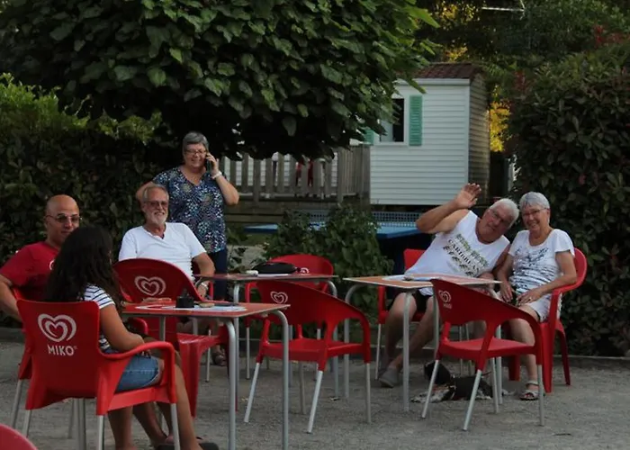 Kamp alanı Mobil 23m² Avec Terrasse - 4 Pers - Api-1-52-383 Les Achards (Vendee)