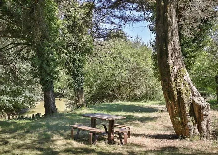 Mobil 23m² Avec Terrasse - 4 Pers - Api-1-52-383 Kemping Les Achards (Vendee)